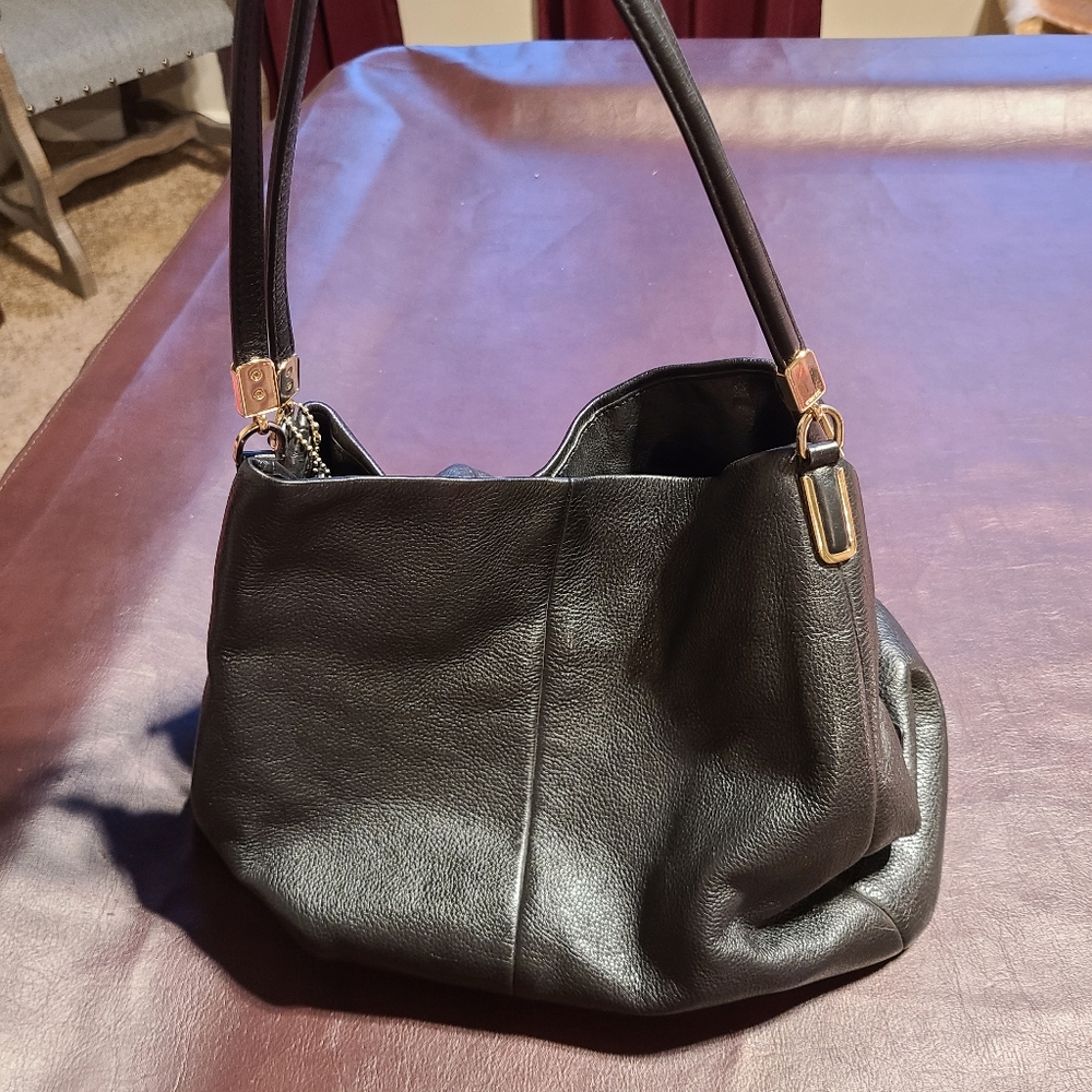 Coach leather purse